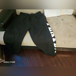 PLAYBOY SWEATS SIZED LARGE FIT A LIL SMALL